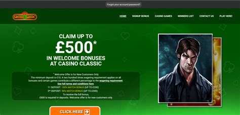 casino classic uk log in.